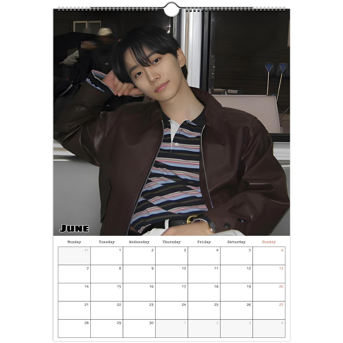 June Jun‑ho Calendar photo 