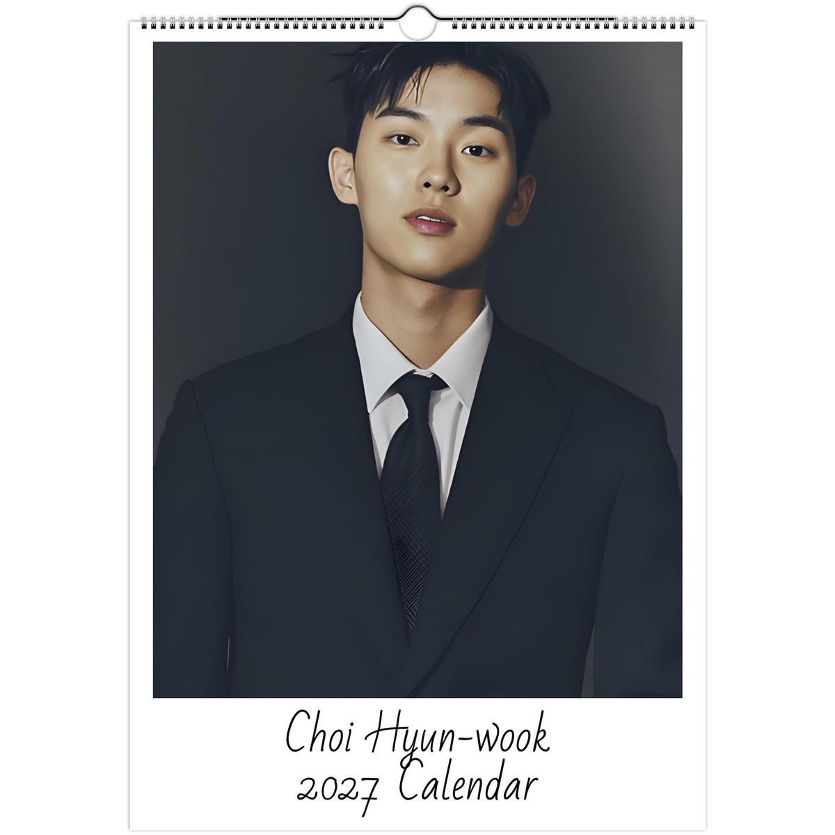 Choi Hyun‑wook calendar cover