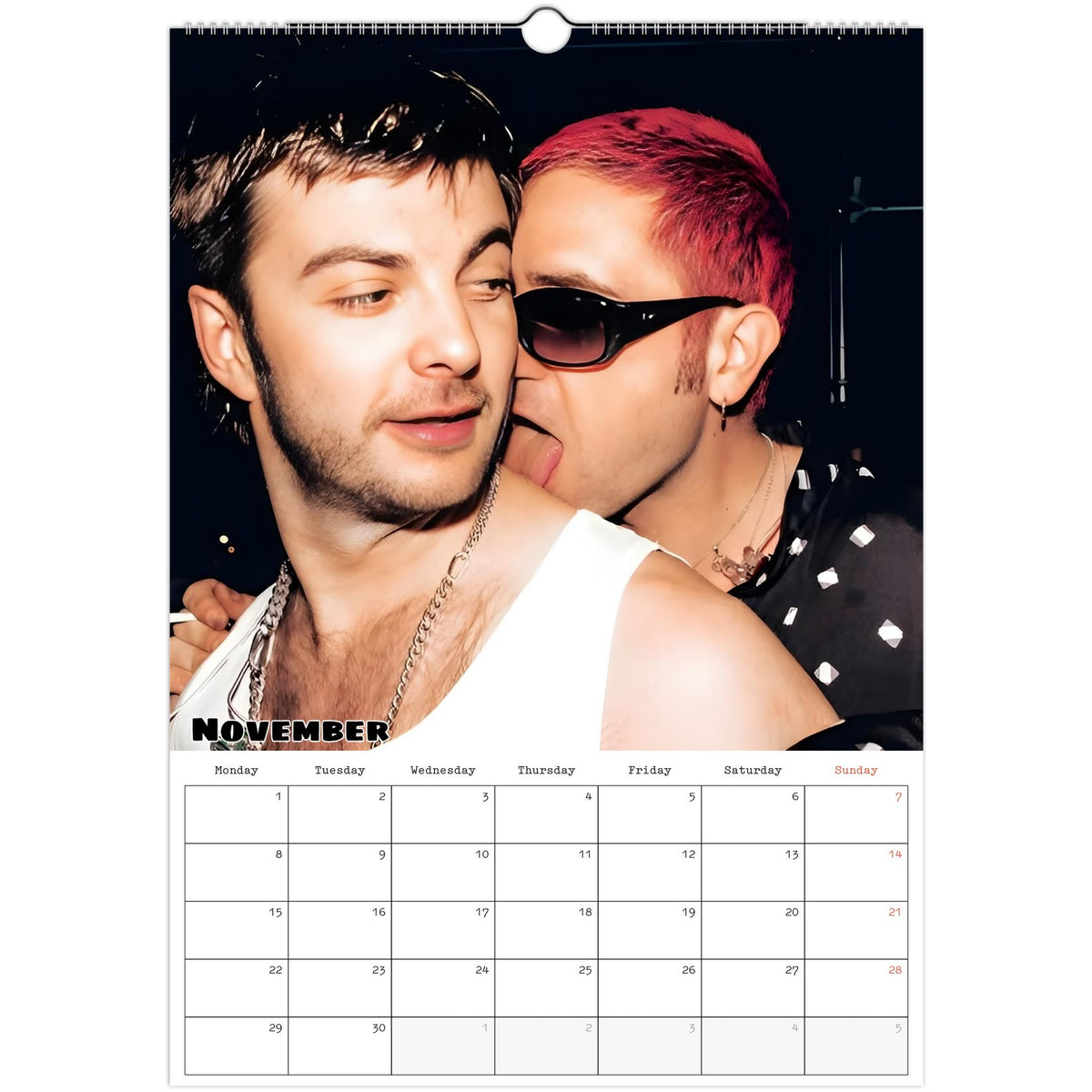 FONTAINES D.C. calendar November photo