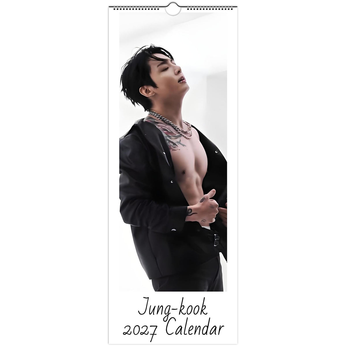 Jungkook 2027 calendar cover