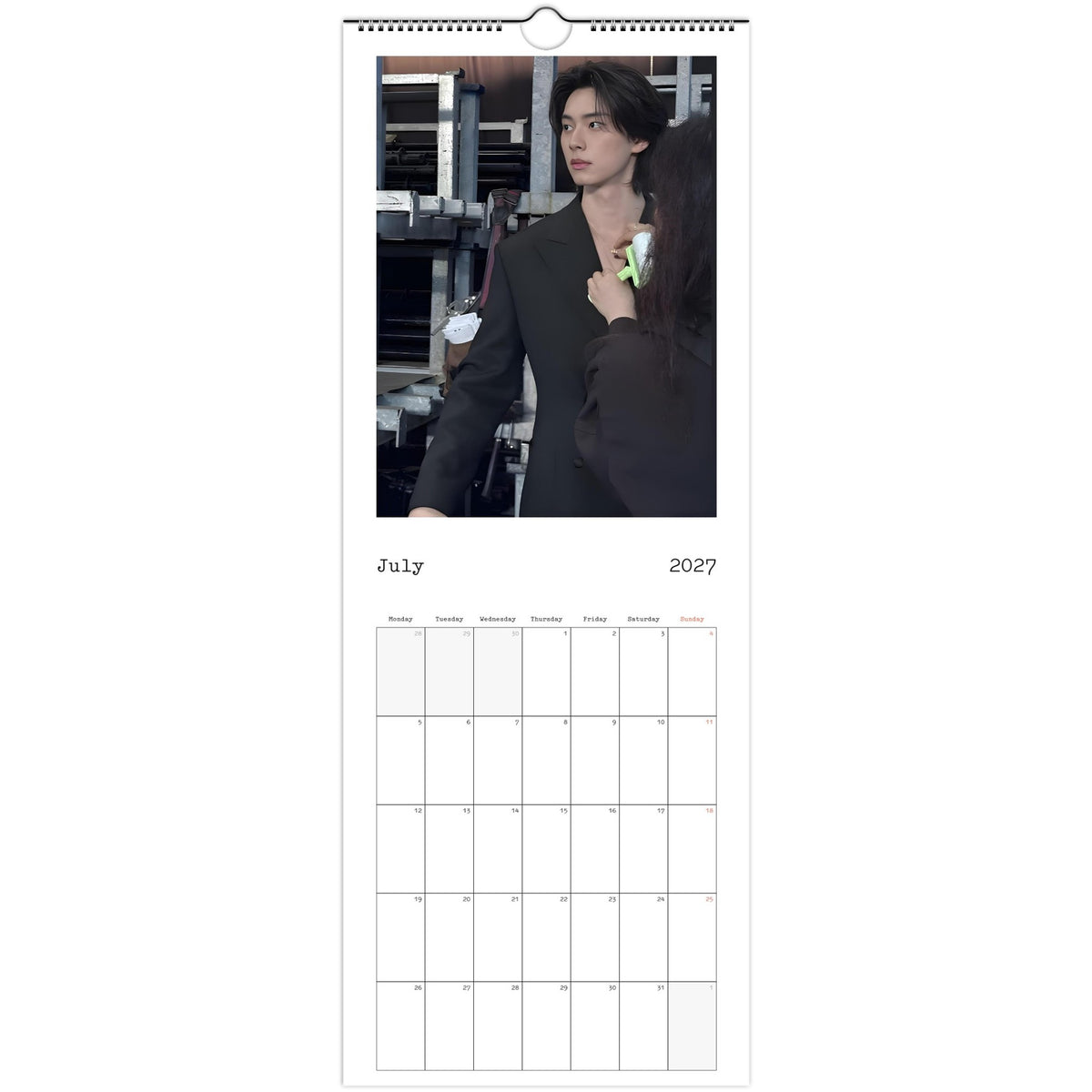 Lee Chae‑min calendar July photo