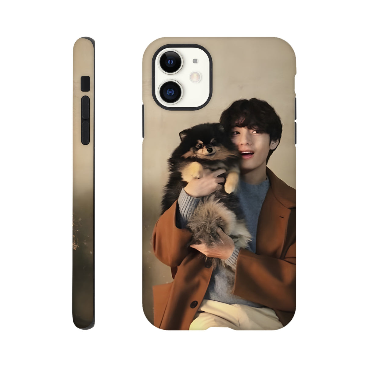 Durable BTS V iPhone case designed for everyday protection