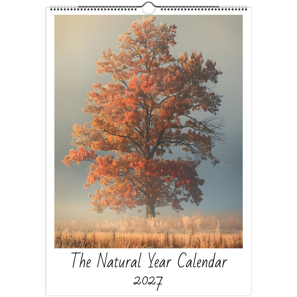 Natural Year calendar cover 