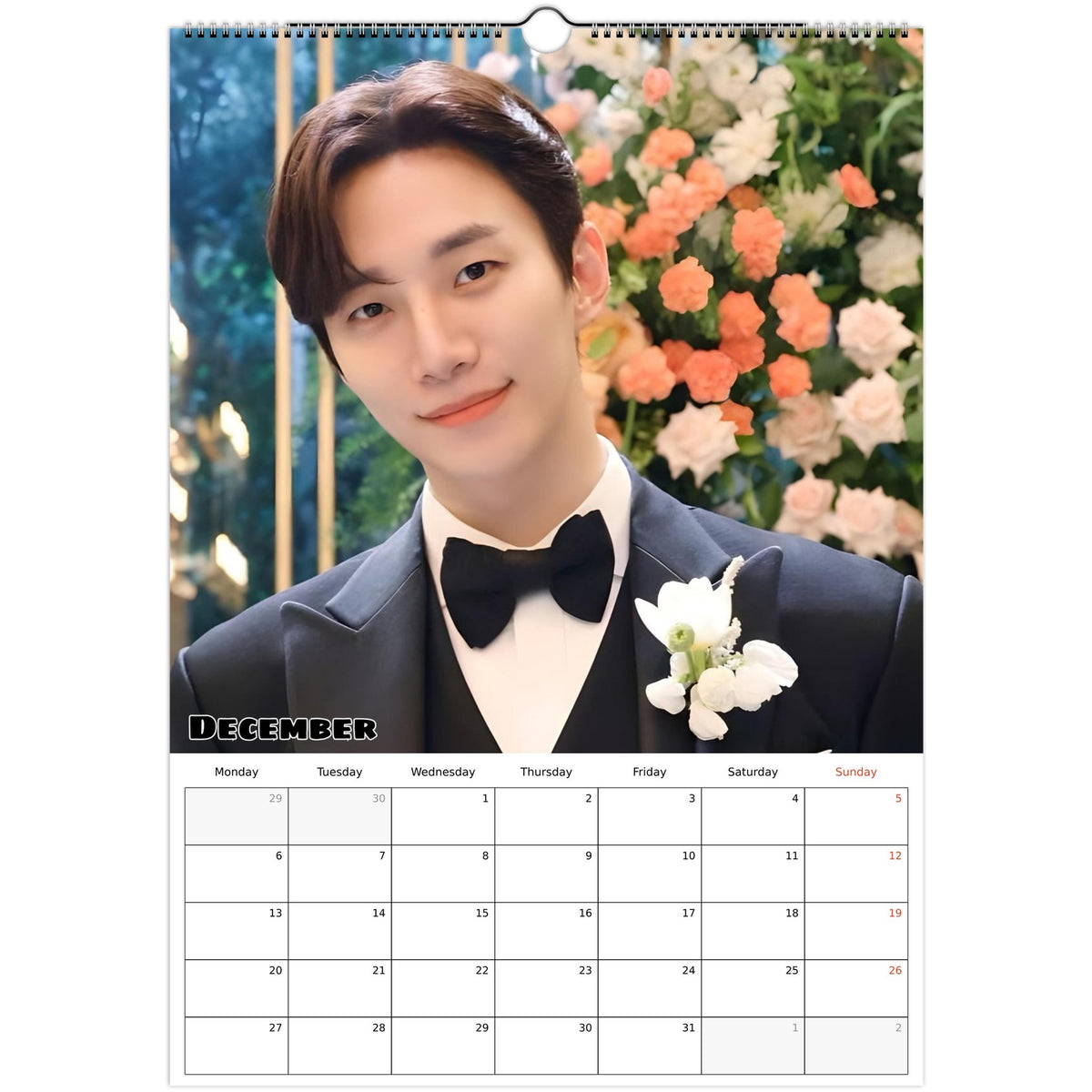 December Jun‑ho Calendar photo 