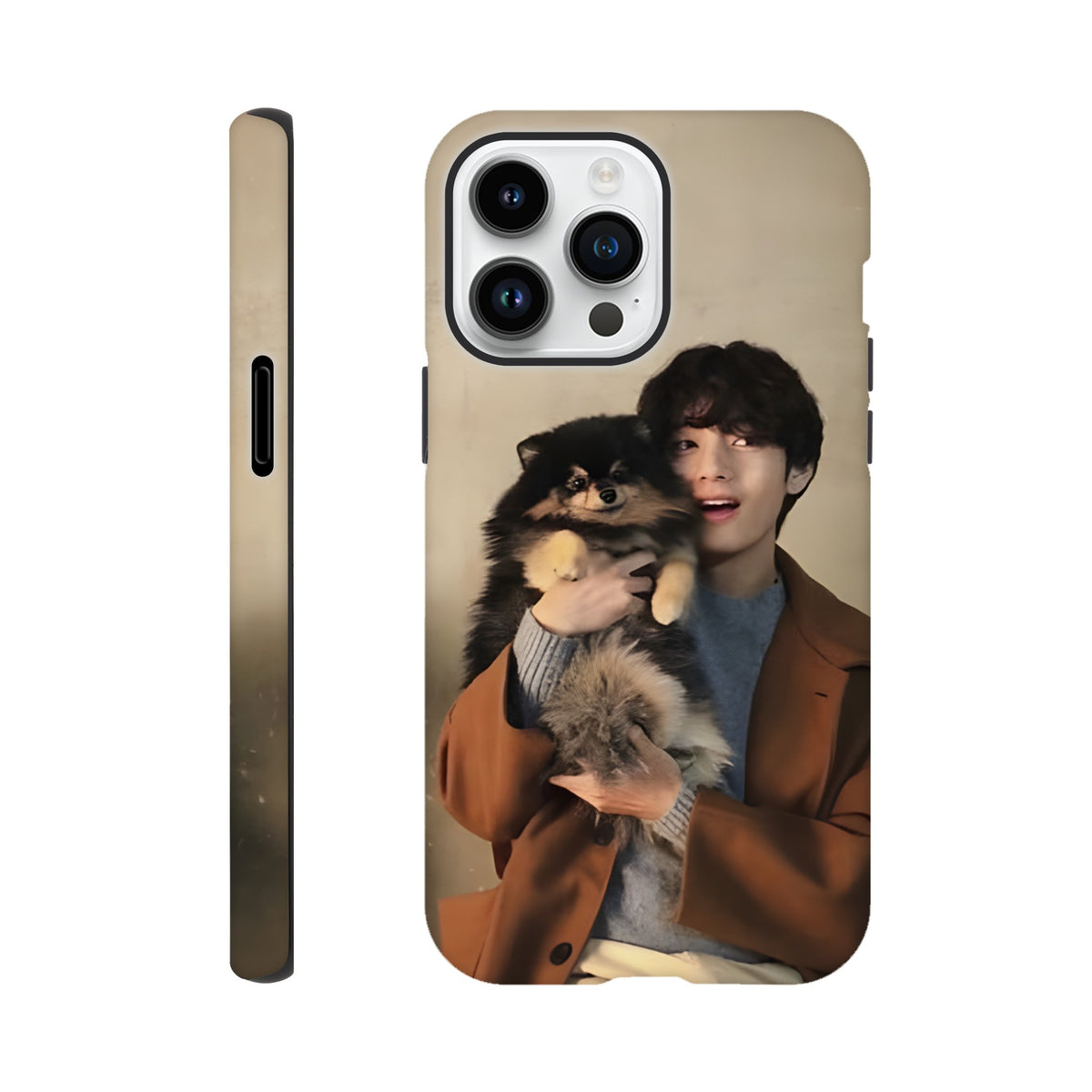BTS Taehyung case offering strong drop and scratch protection