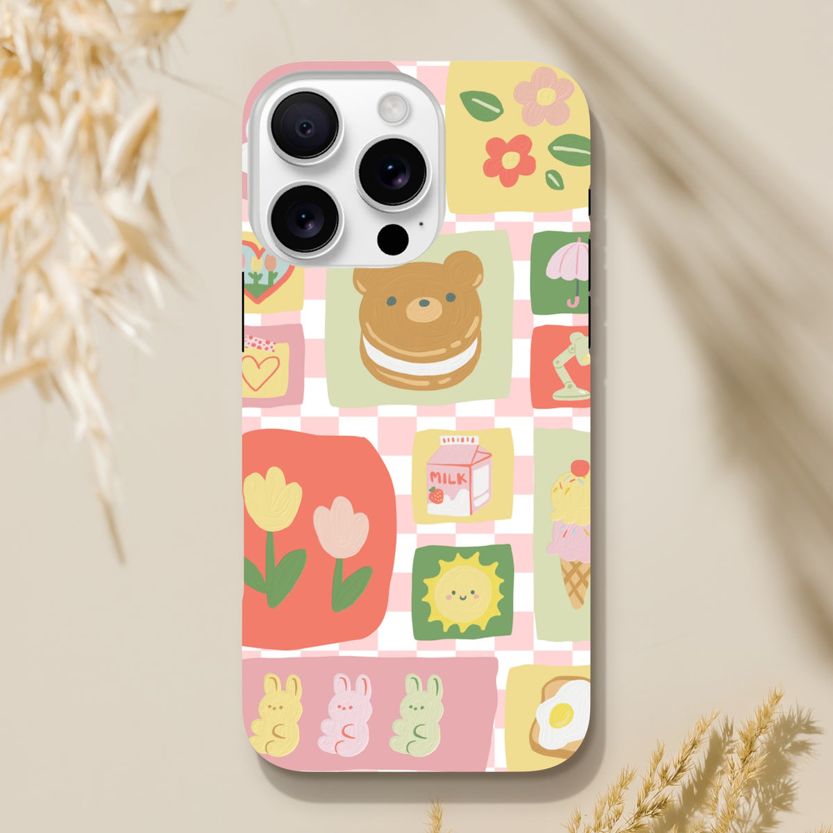 Kawaii‑style iPhone case