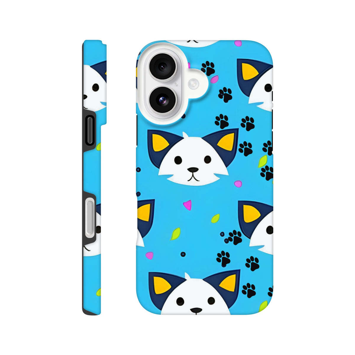 Cute pet‑themed iPhone tough case