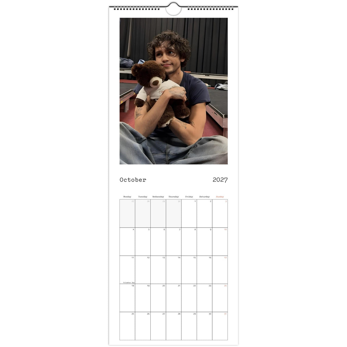 Dominic Fike calendar October photo