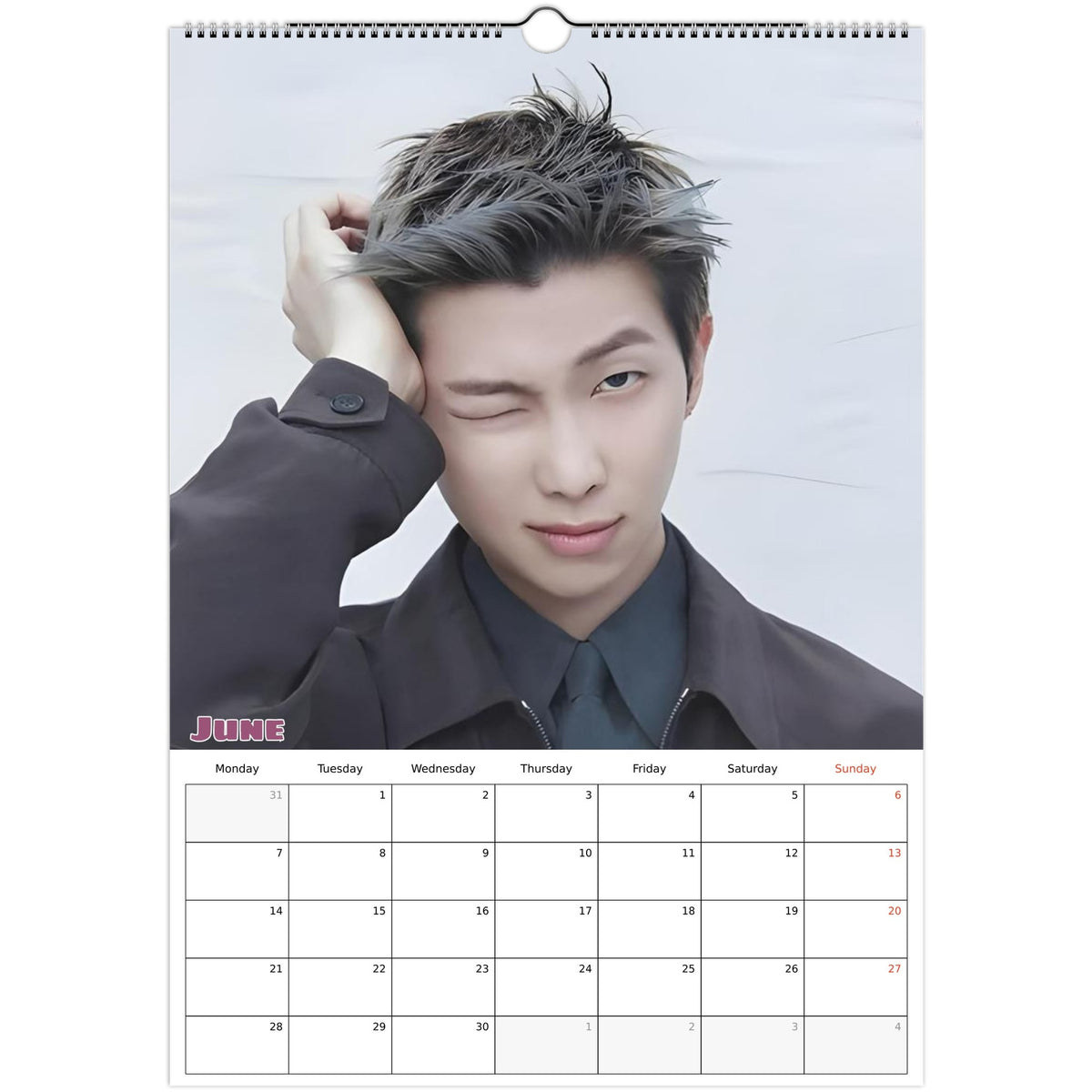 RM Calendar 2027 June photo