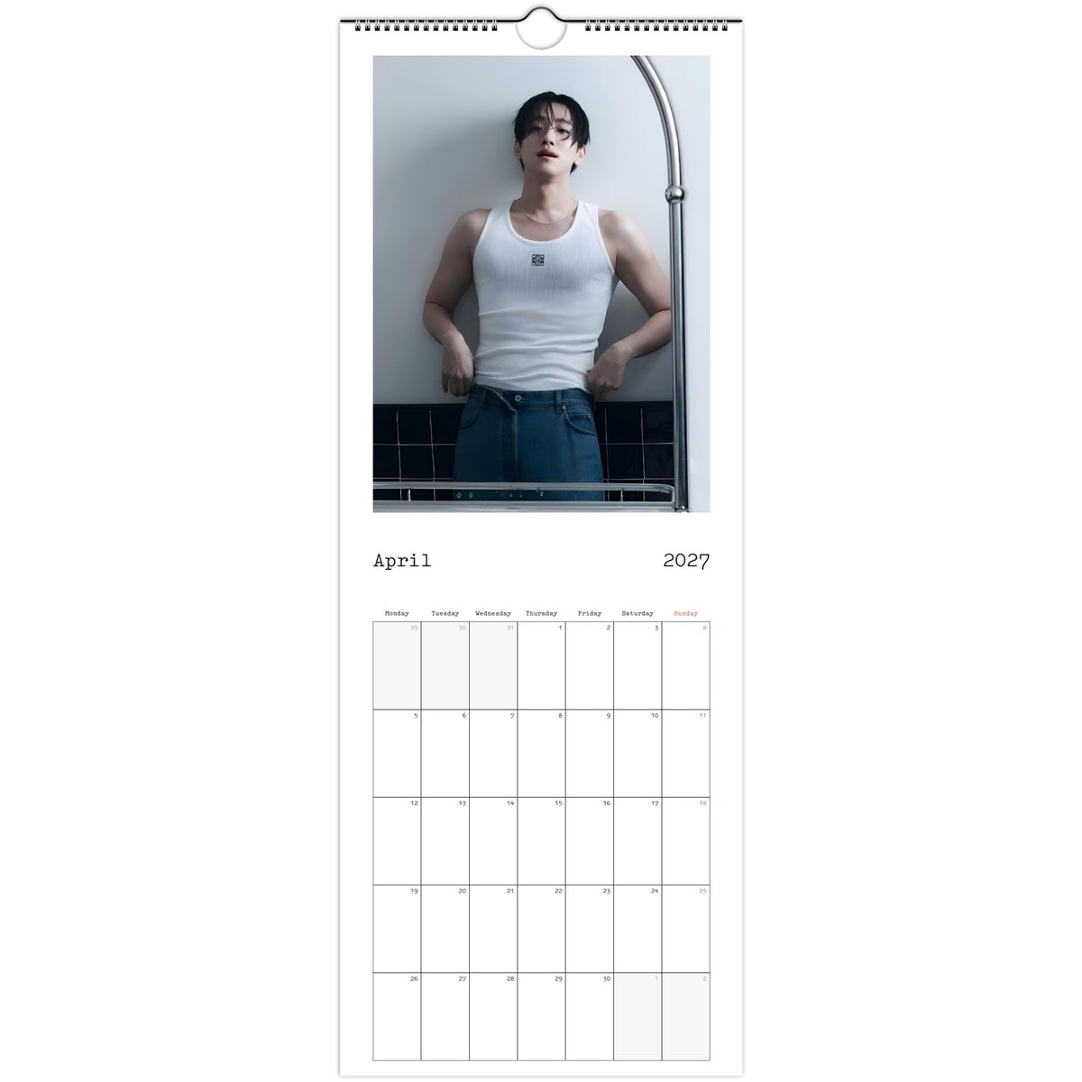 Nam Yoon‑su calendar April photo