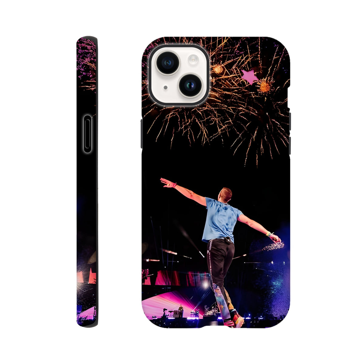 Durable Chris Martin iPhone case with dual‑layer defence