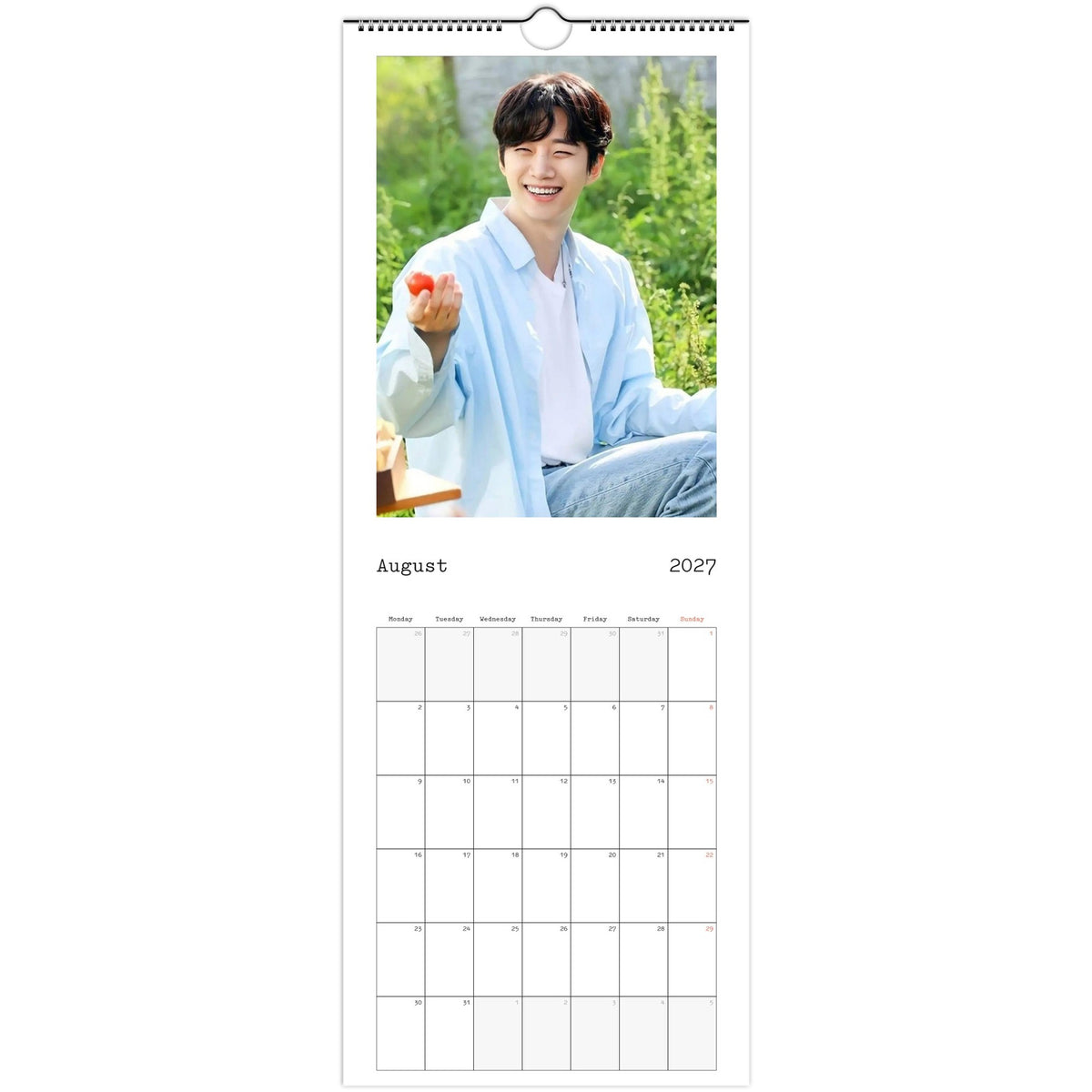 August Jun‑ho Calendar photo 