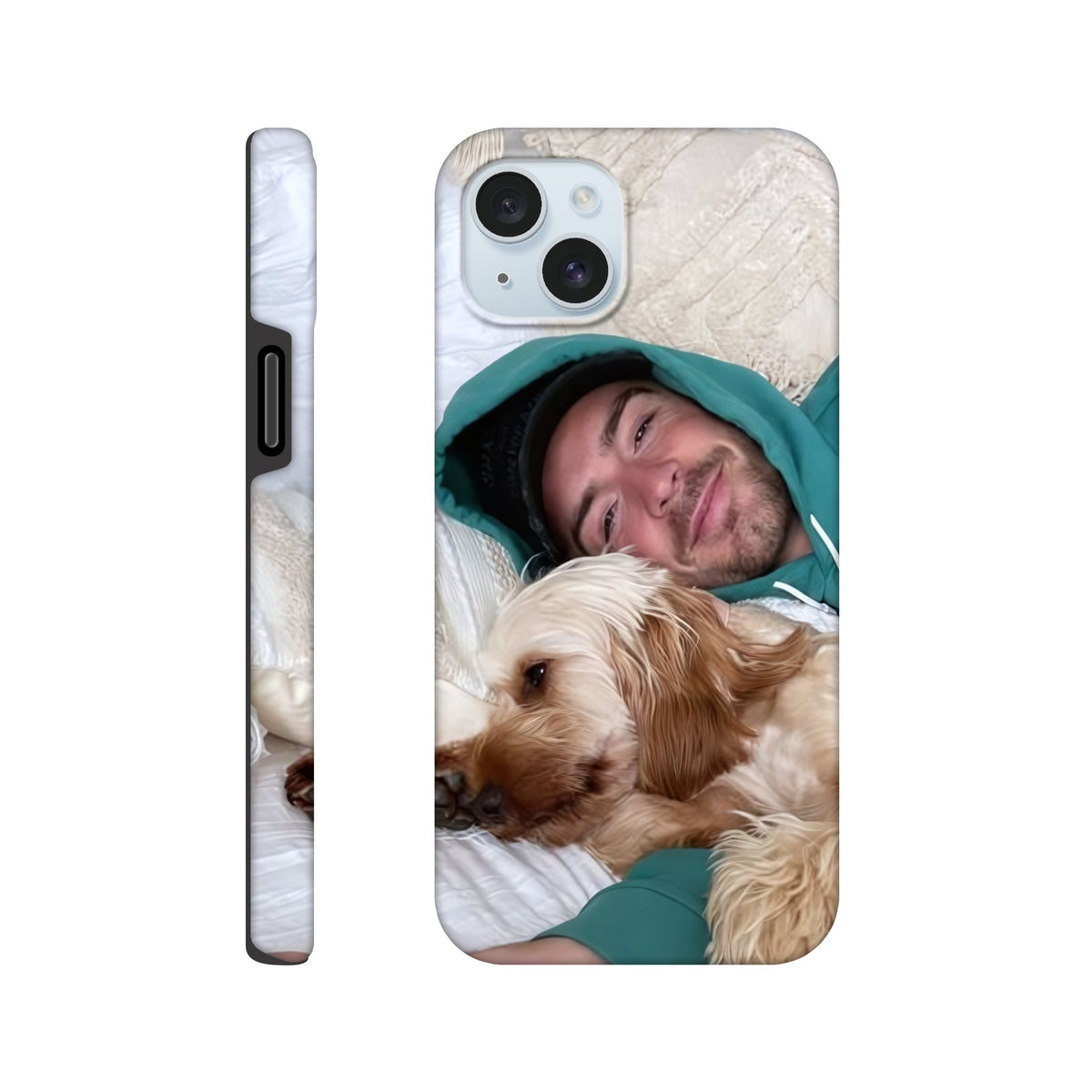 iPhone case with trendy Jack Grealish fan art design