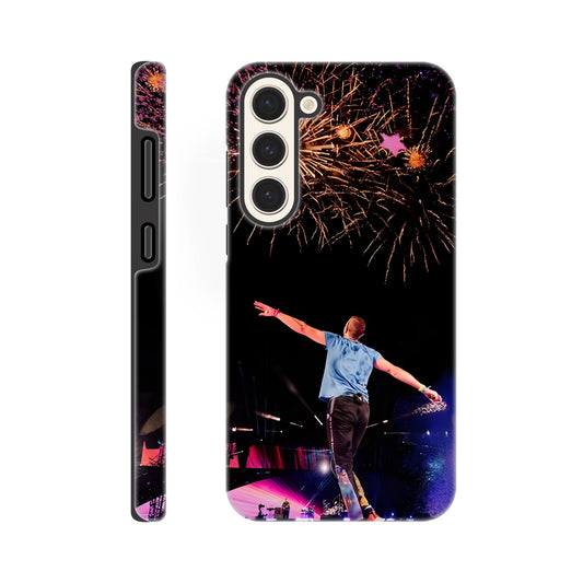 Chris Martin Coldplay Samsung tough case with dual‑layer protection