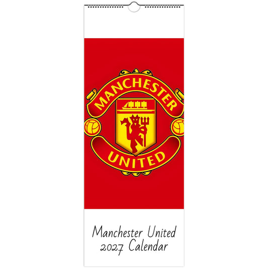 Manchester United 2027 calendar cover 