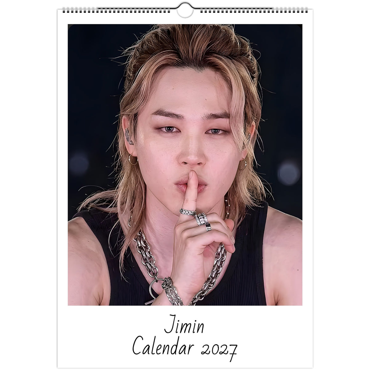 BTS Jimin 2027 calendar cover