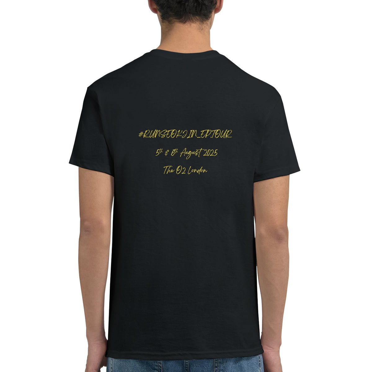 RUNSEOKJIN_EP.TOUR London 2025 back print shirt