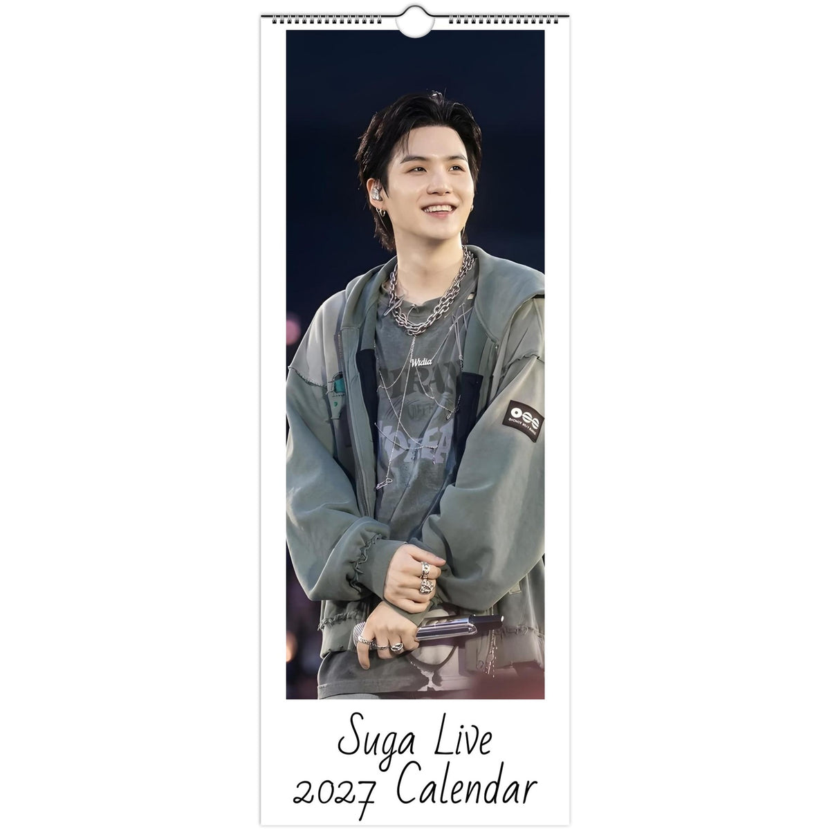 SUGA Calendar 2027 calendar cover