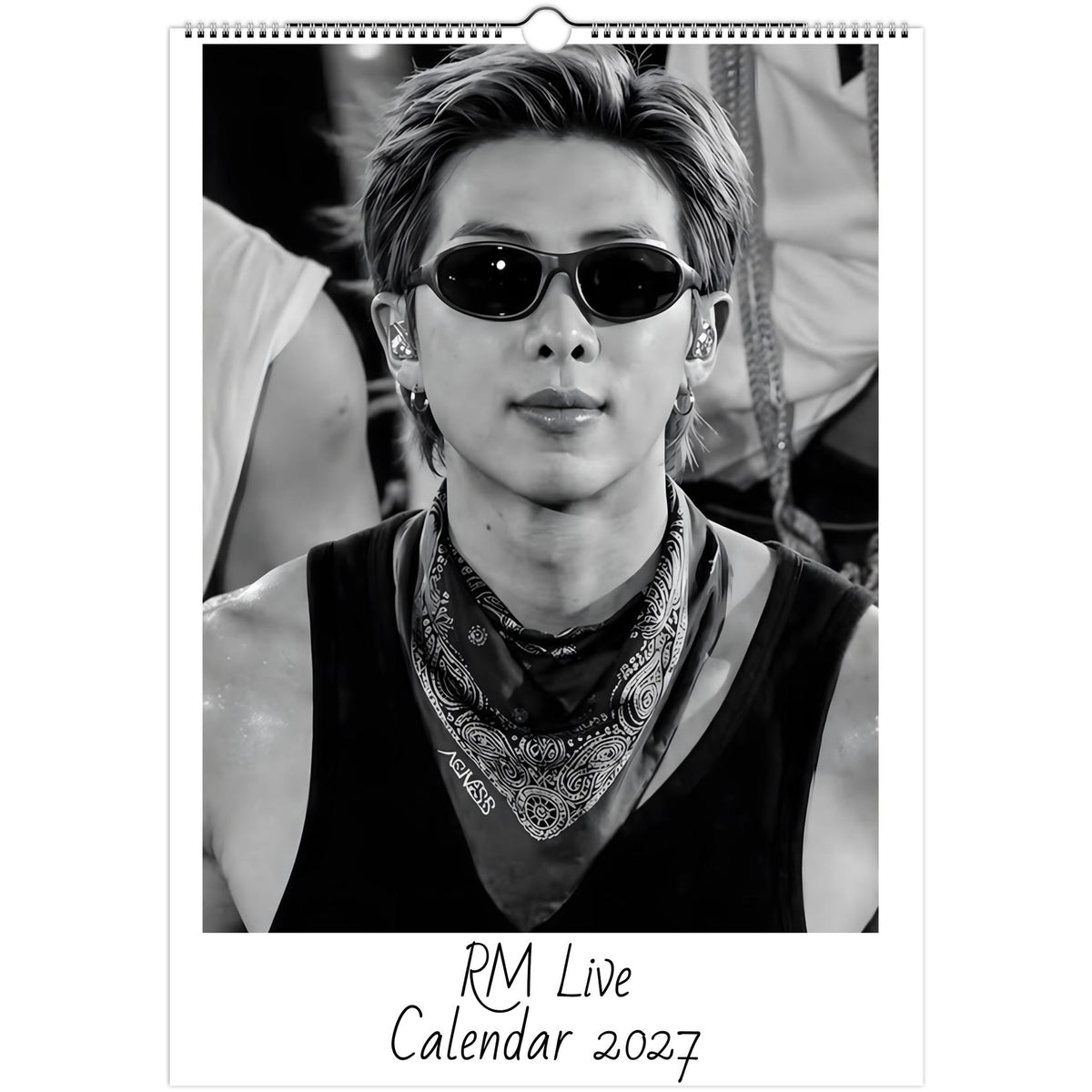 BTS RM 2027 calendar cover