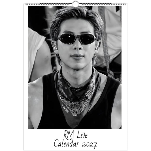 BTS RM 2027 calendar cover