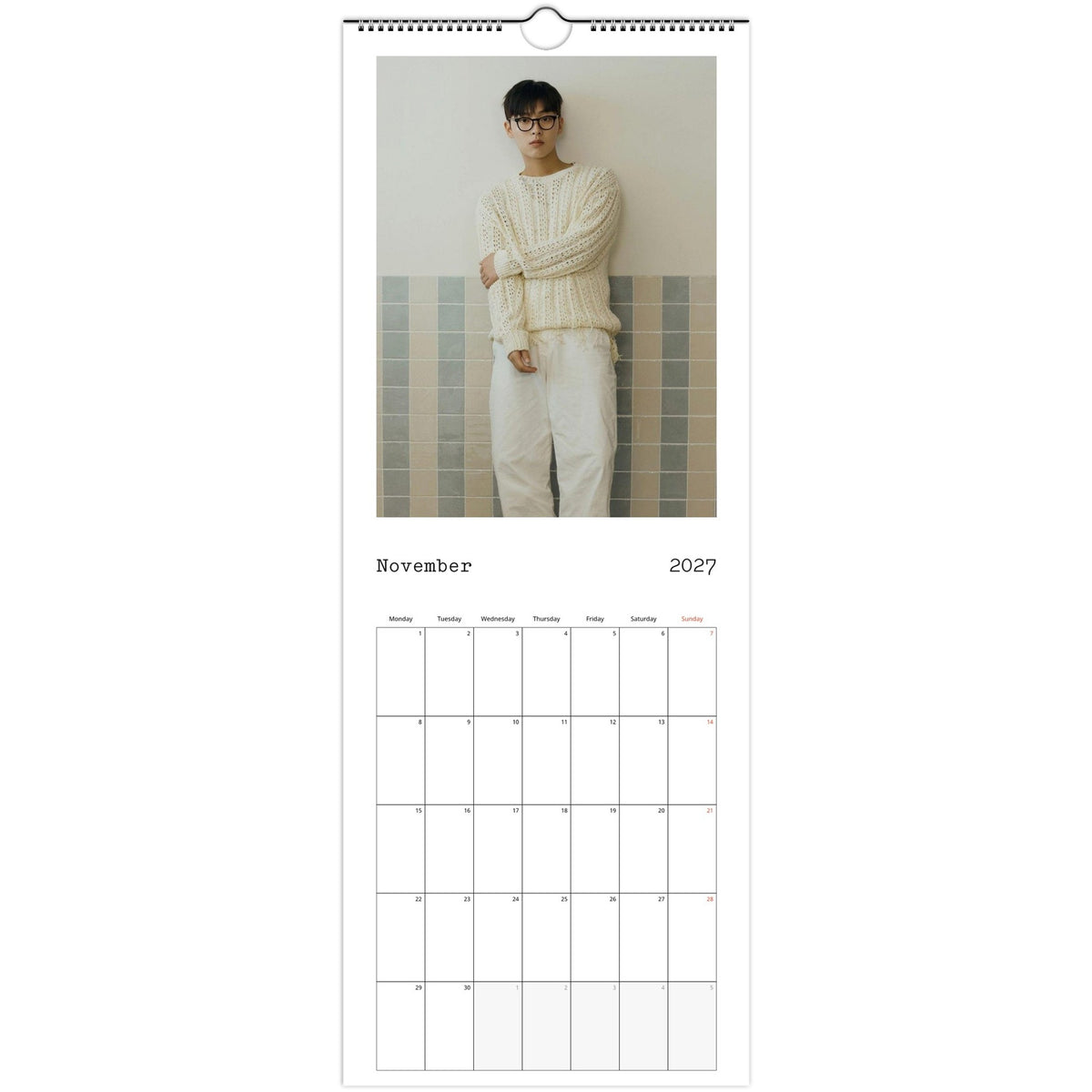 Choi Hyun‑wook calendar November 