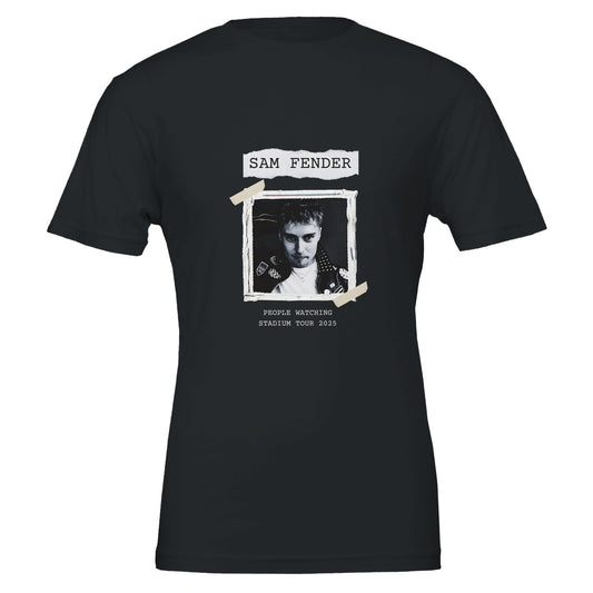 Sam Fender People Watching Stadium Tour 2025 unisex t‑shirt