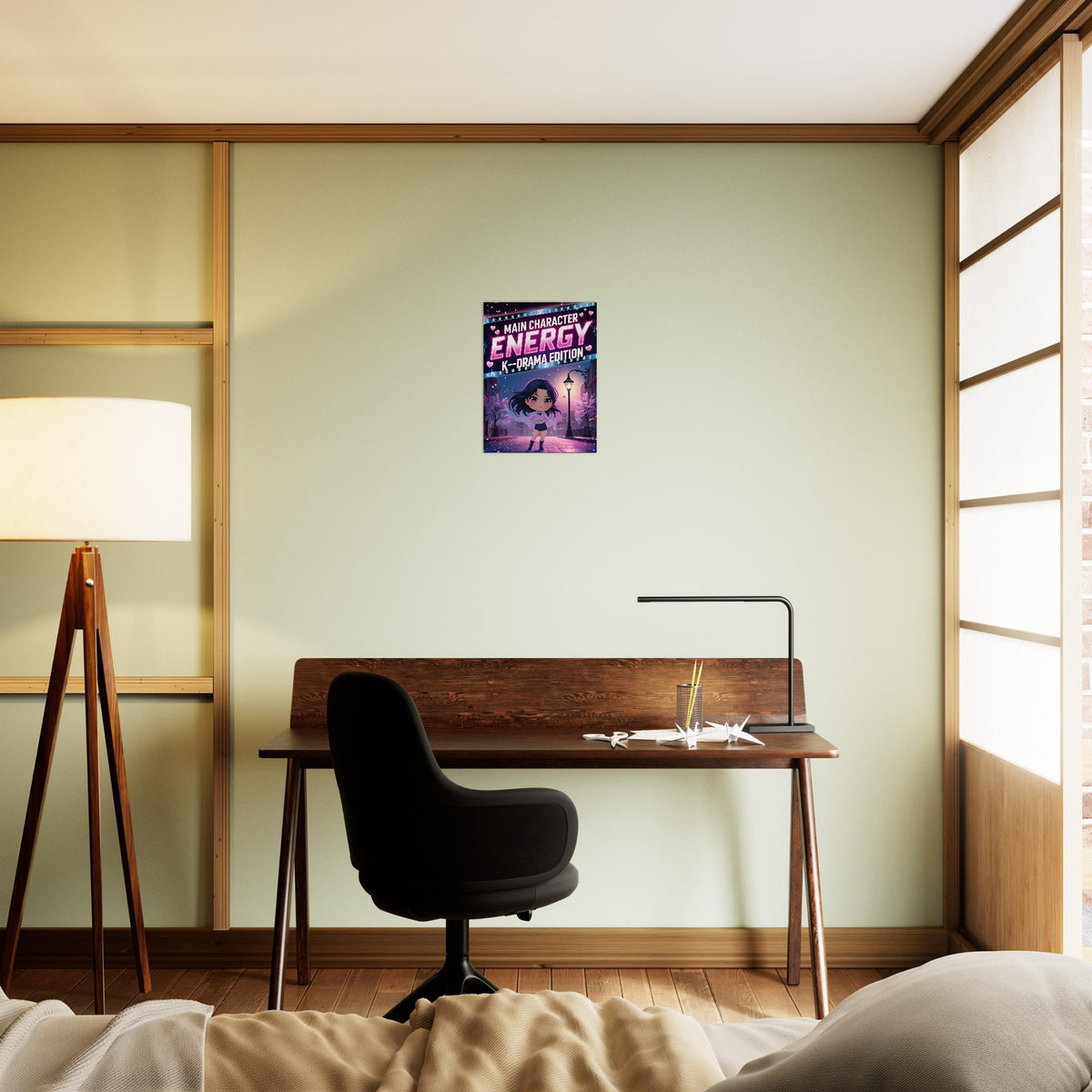 Main Character Energy K‑Drama wall art