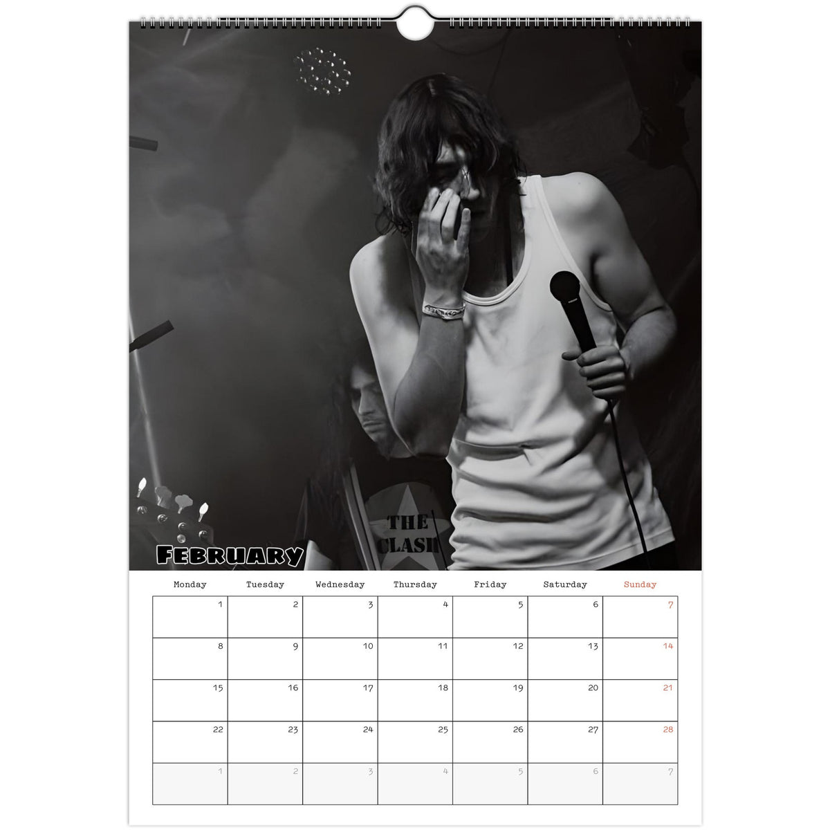Geese calendar February 