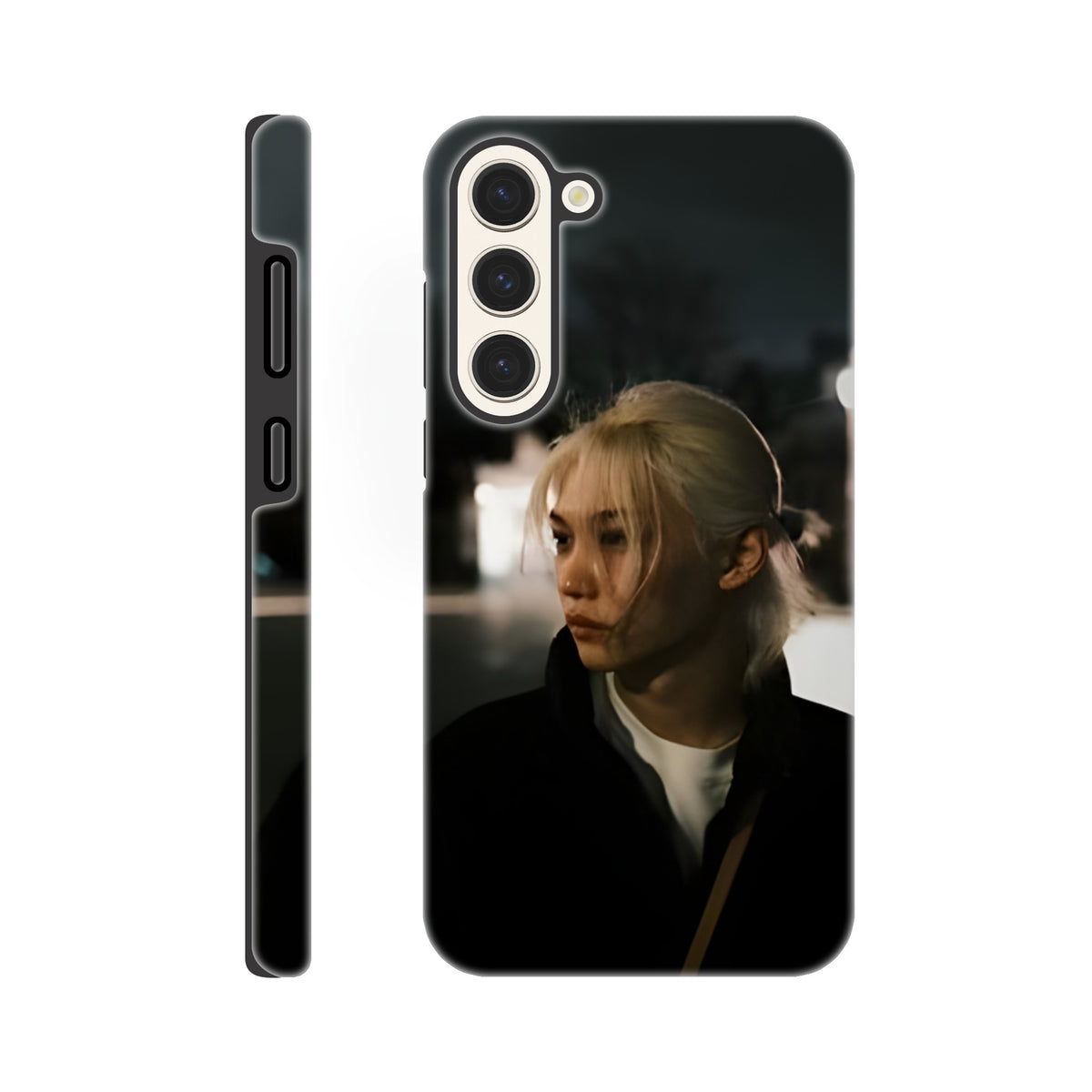 Felix Stray Kids Samsung tough case with dual‑layer protection