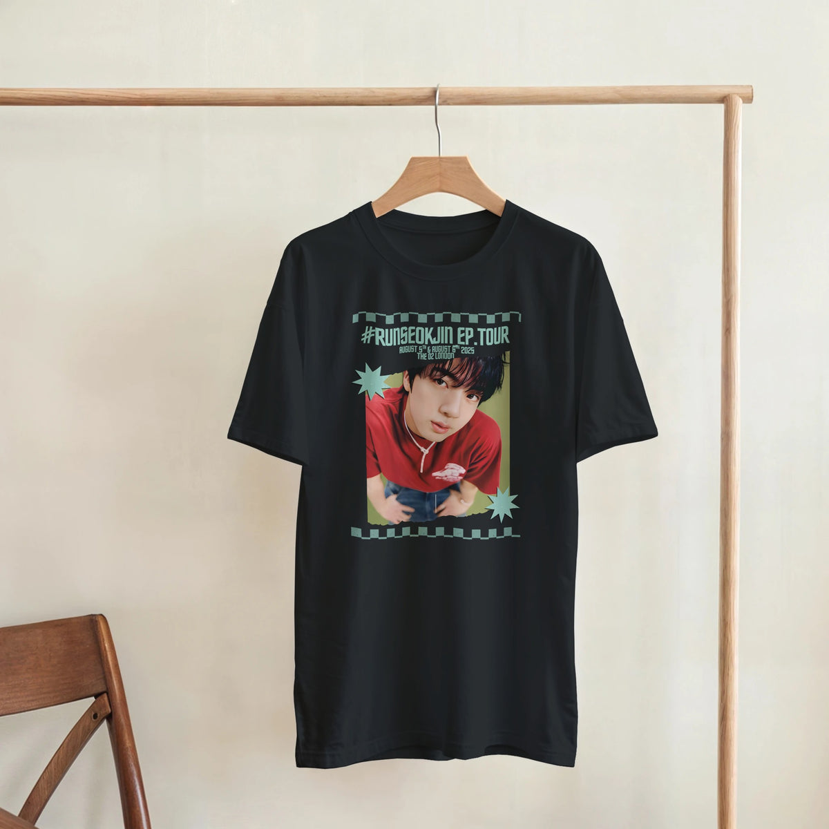 Unisex BTS Jin concert top
