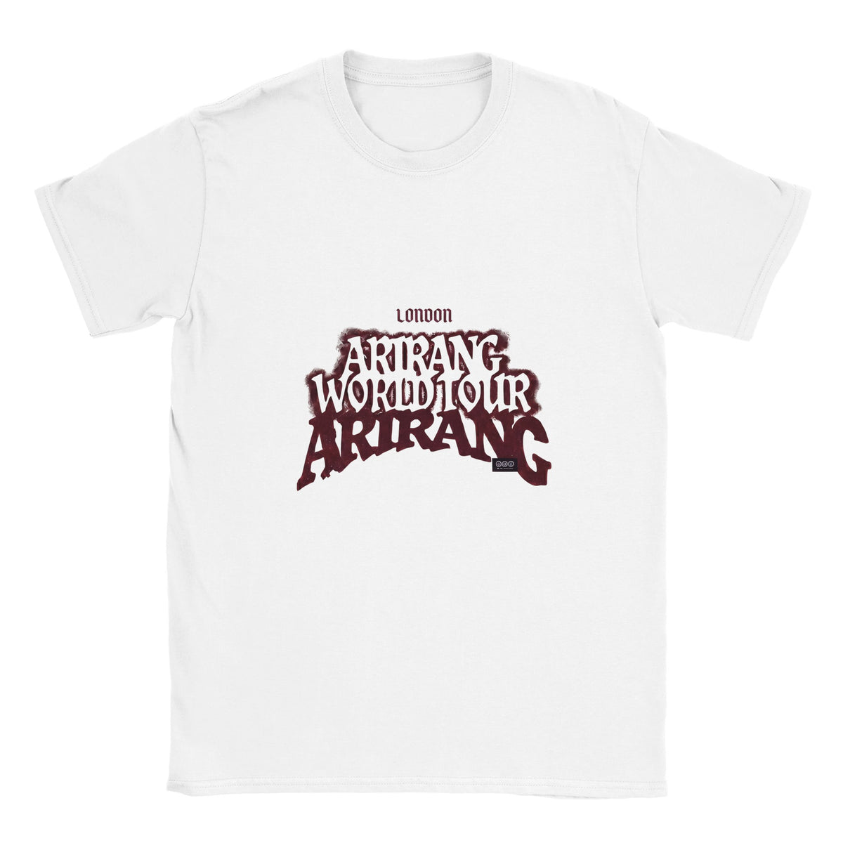 White BTS Arirang 2026 London 26 t‑shirt