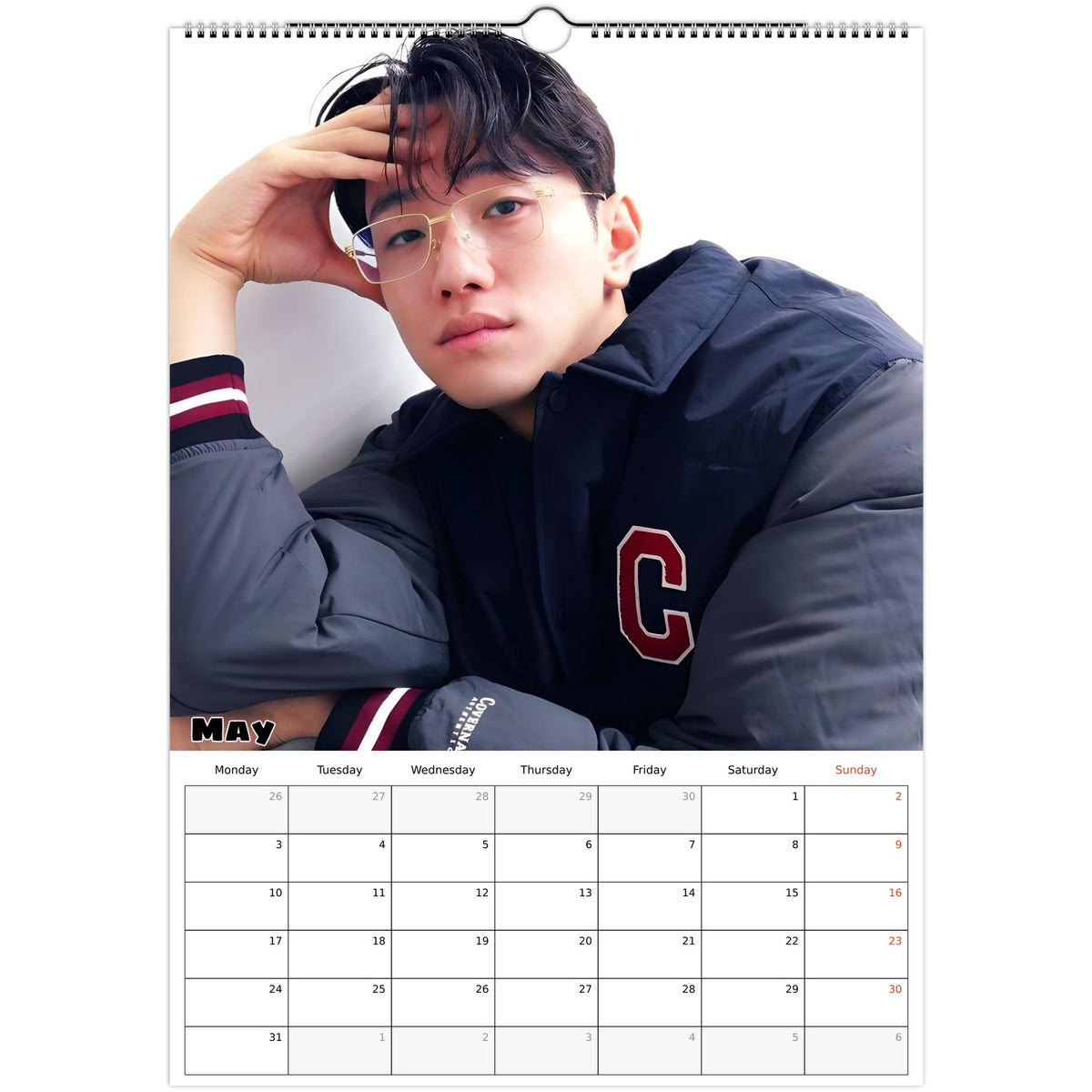 Nam Yoon‑su calendar May photo
