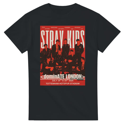 Stray Kids dominATE London Tour 2025 T‑shirt