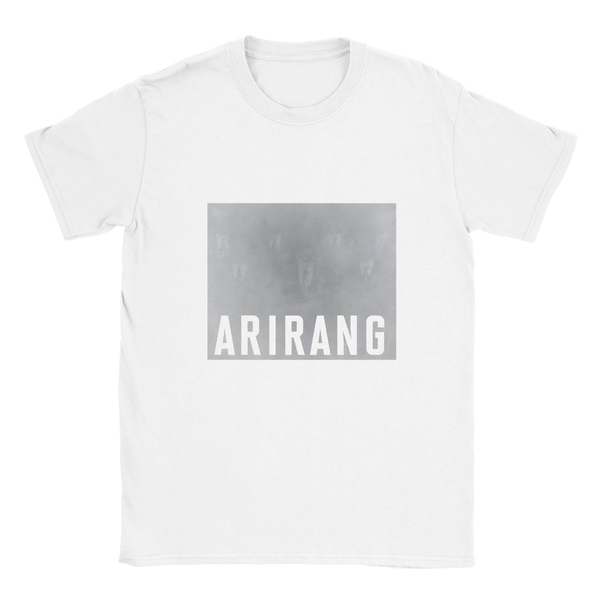 BTS ARIRANG 2026 white t‑shirt 
