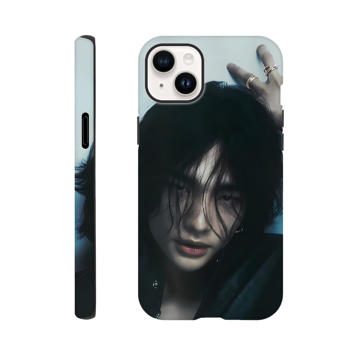 Protective Hyunjin Stray Kids case with snug iPhone fit