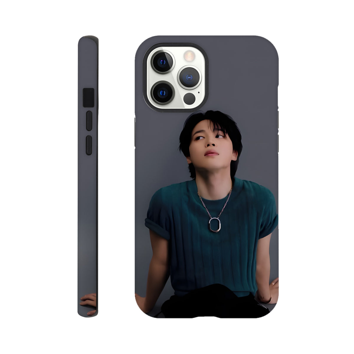Jimin tough case with reinforced corners for iPhone