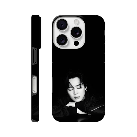 Jimin iPhone tough case with dual‑layer protection