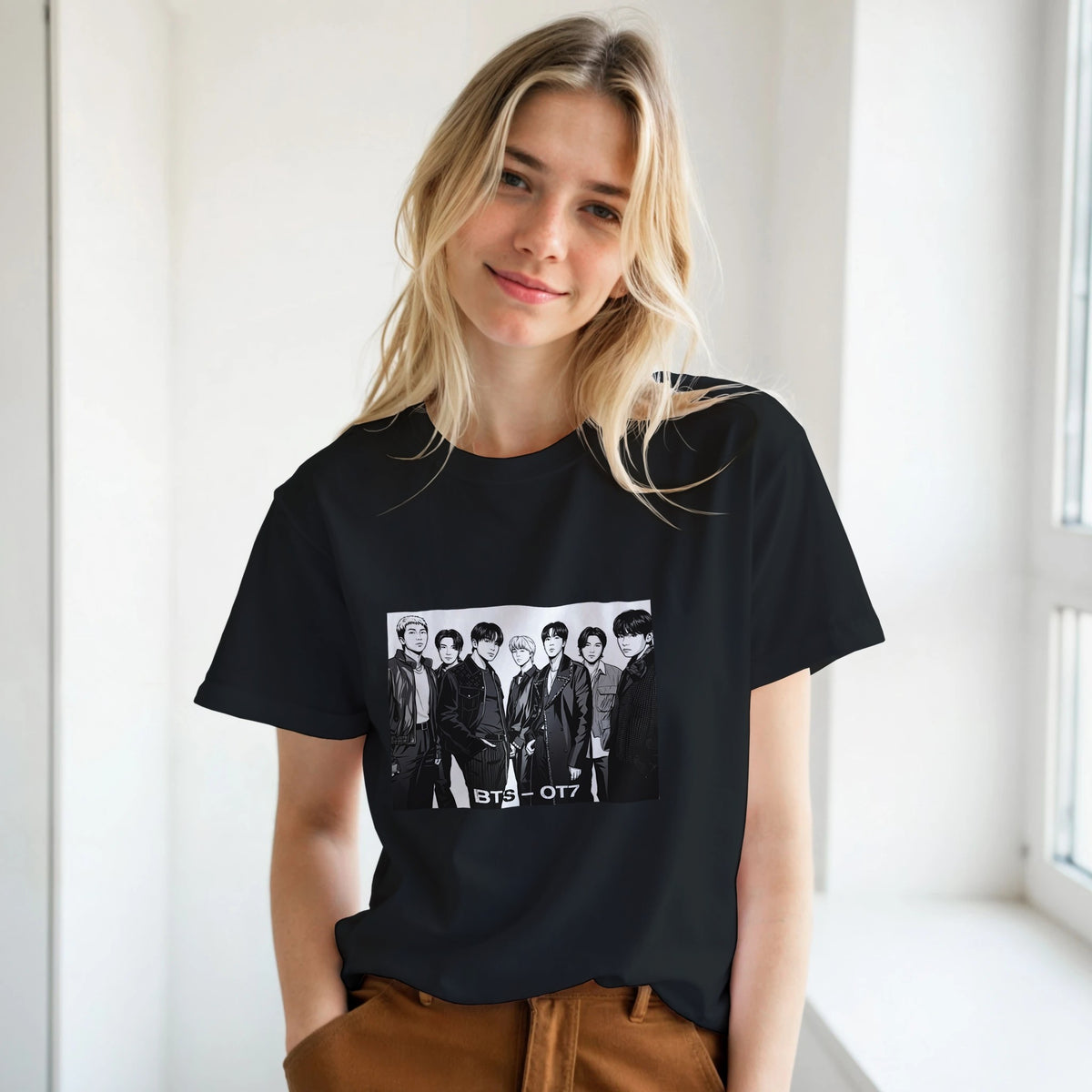 Black BTS ARIRANG unisex merch top