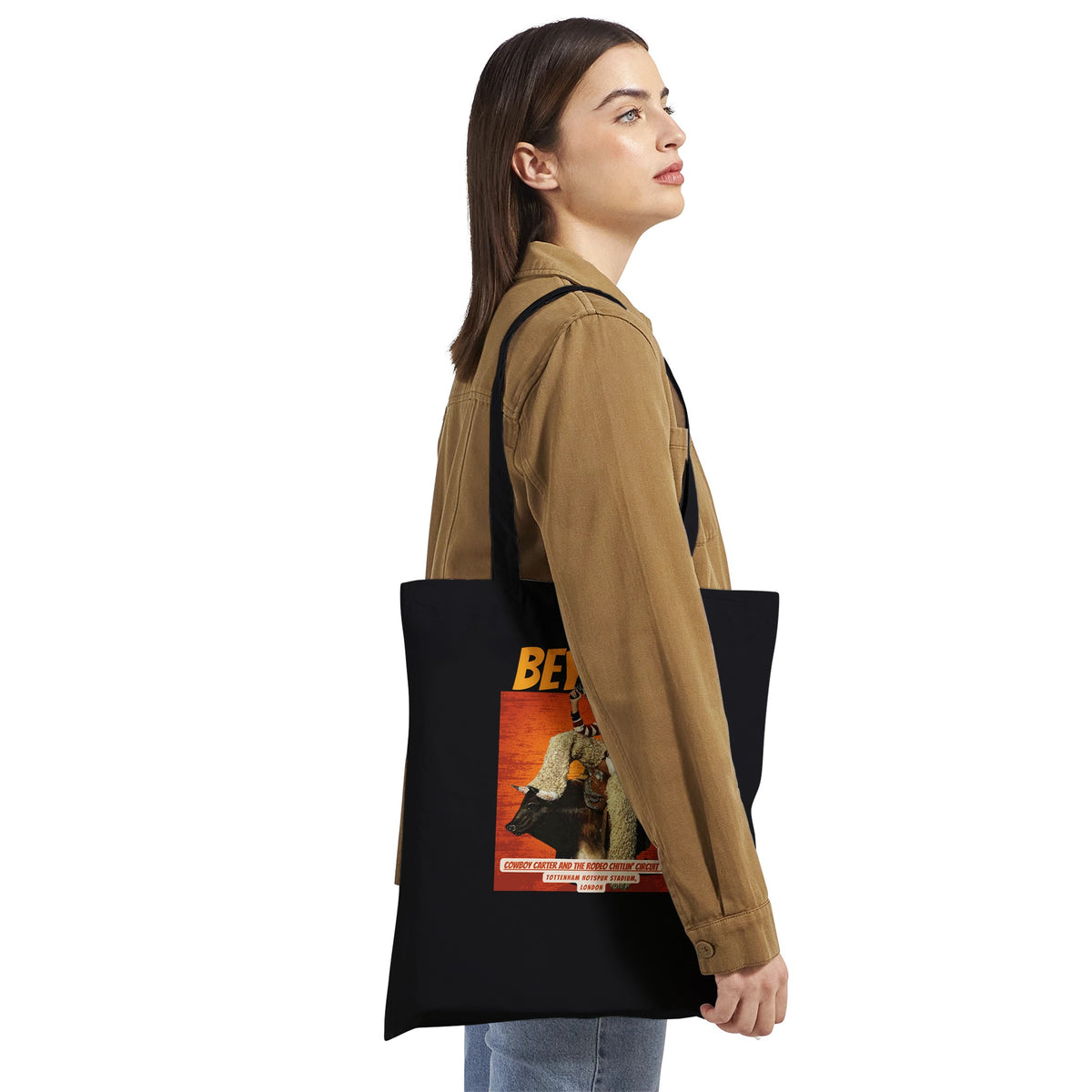 100% cotton Beyoncé tote bag