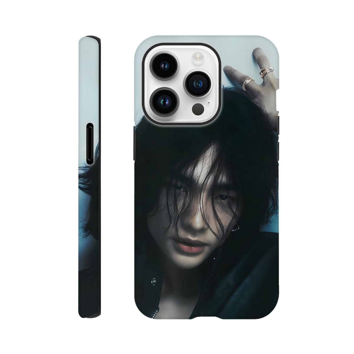 Stylish Hyunjin Stray Kids tough case for iPhone models