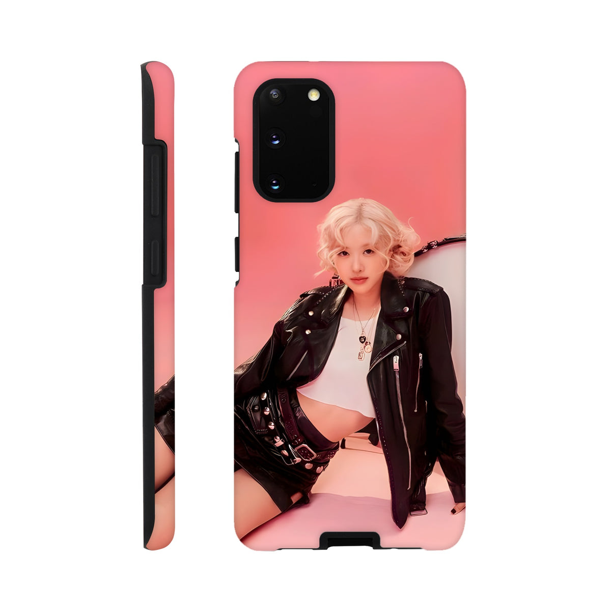 Blackpink Rosé protective Samsung cover with scratch‑resistant finish