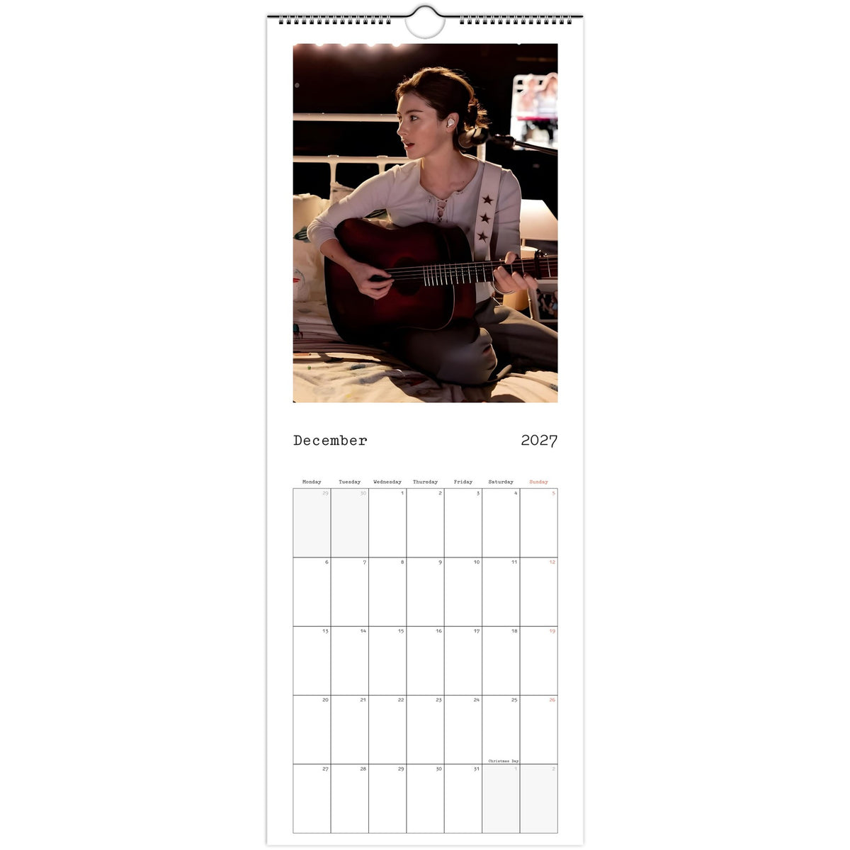 December Gracie Abrams Calendar photo 
