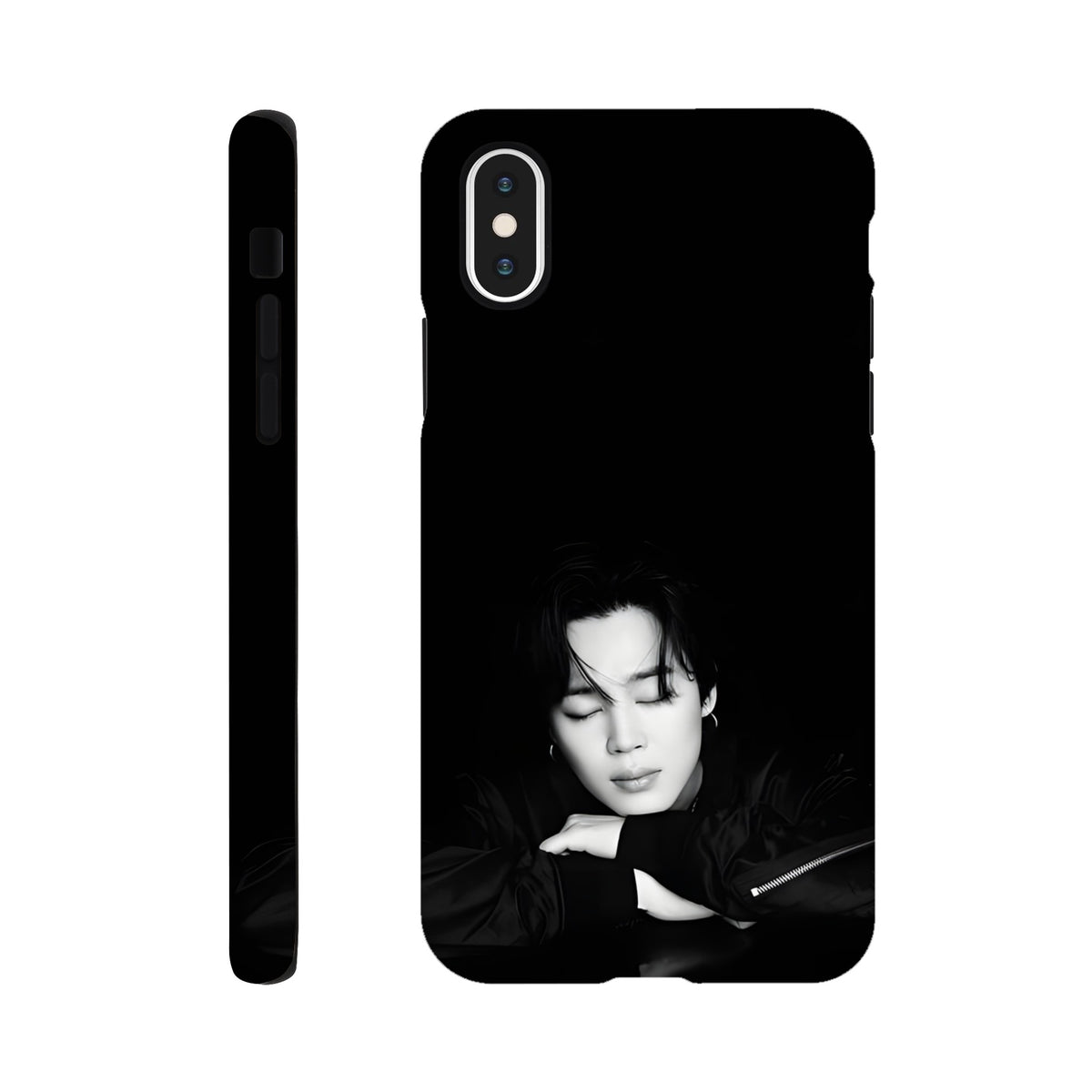 Shockproof Jimin iPhone case for K‑pop lovers