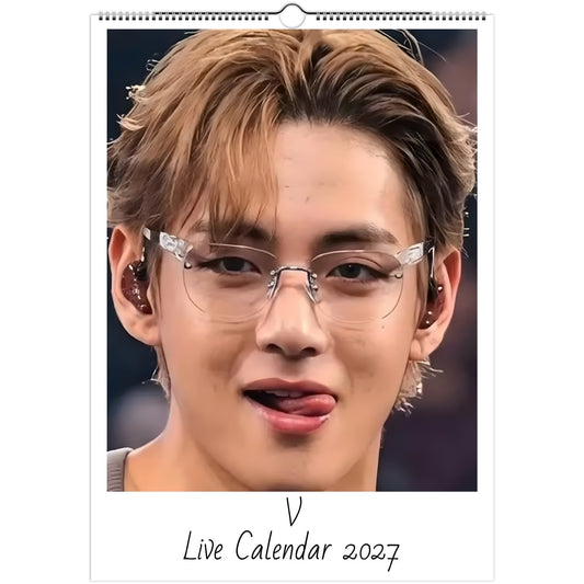 BTS V ARIRANG Tour calendar cover