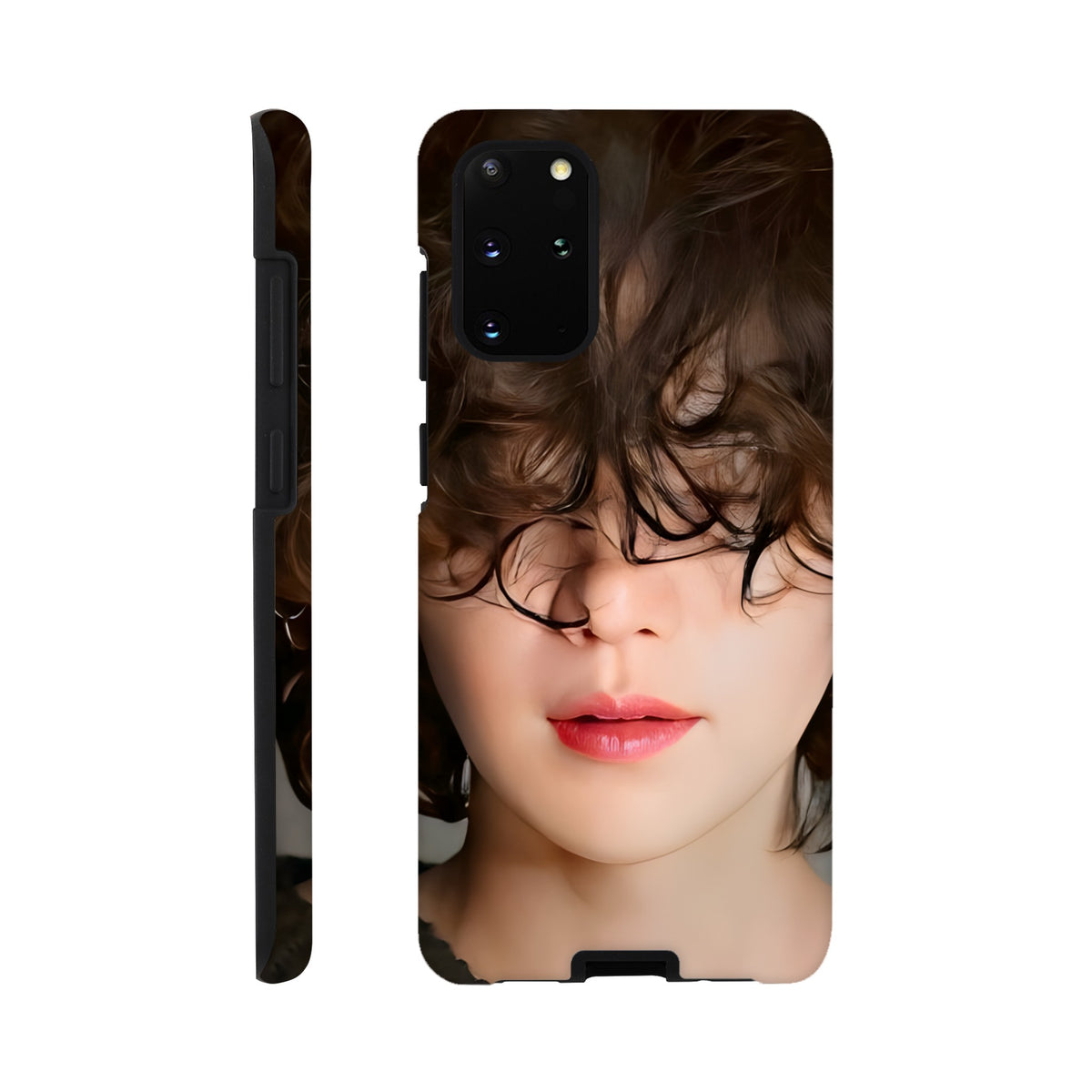 Samsung phone case featuring SUGA with dual‑layer defence