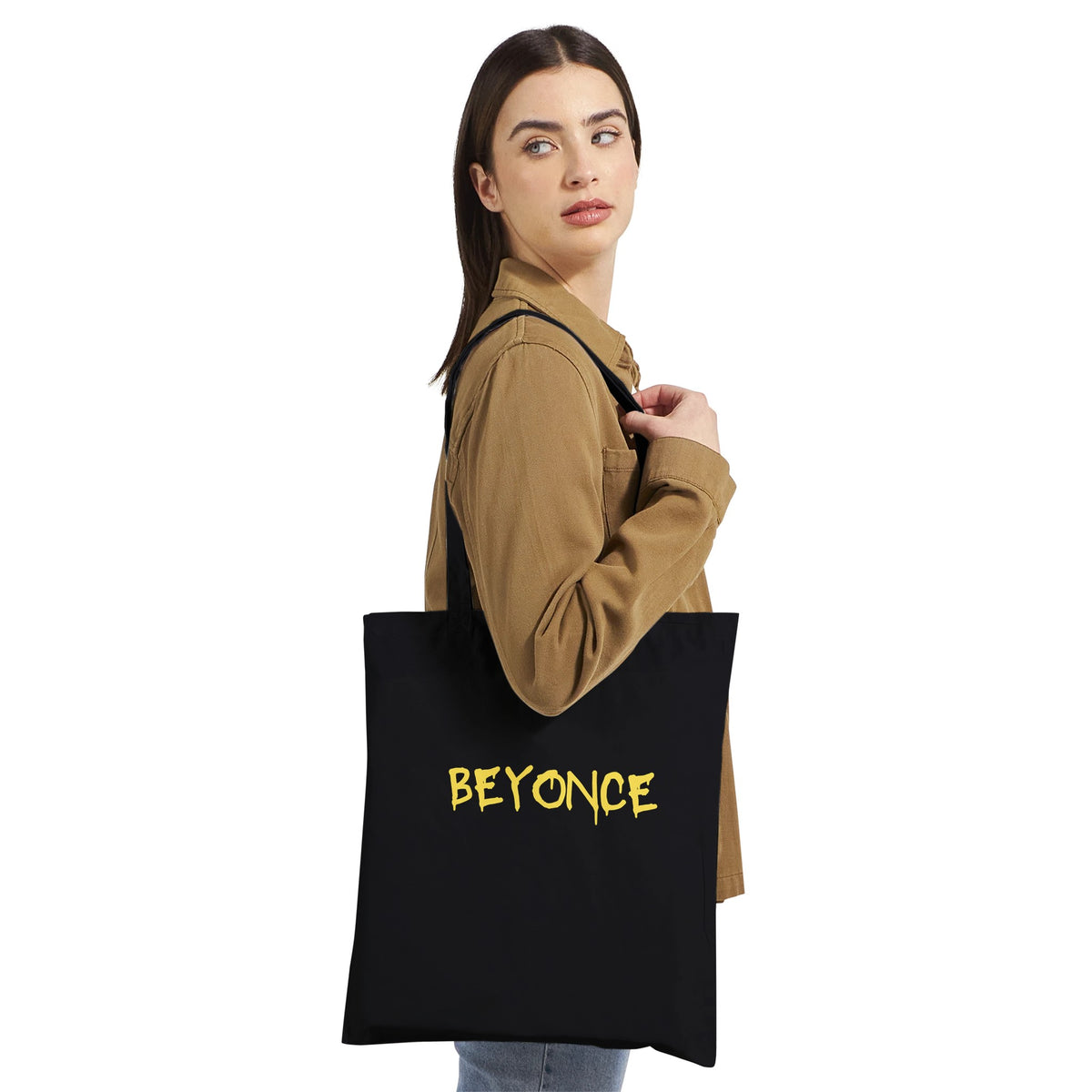 Cowboy Carter Tour black cotton tote