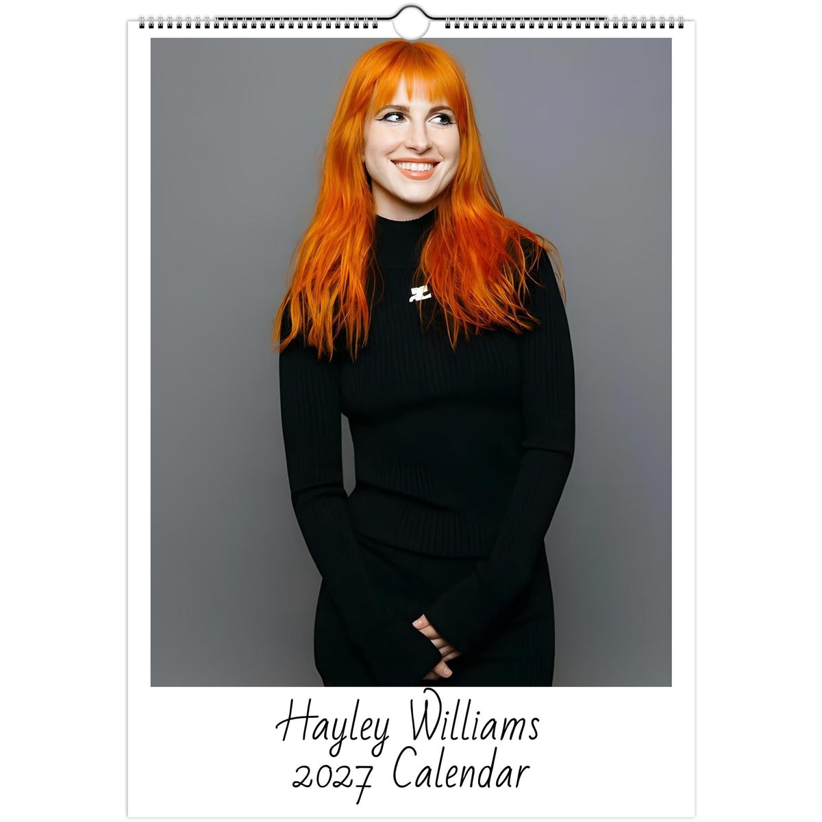 Hayley Williams 2027 calendar cover