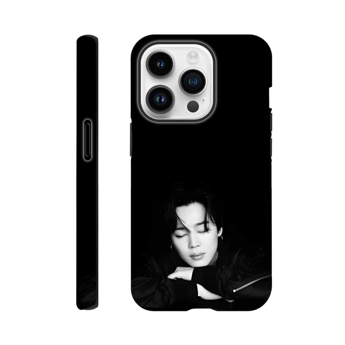 K‑pop Jimin protective iPhone case for fans