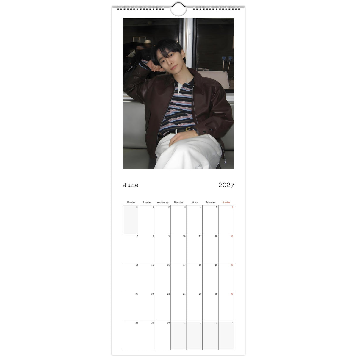 June Jun‑ho Calendar photo 