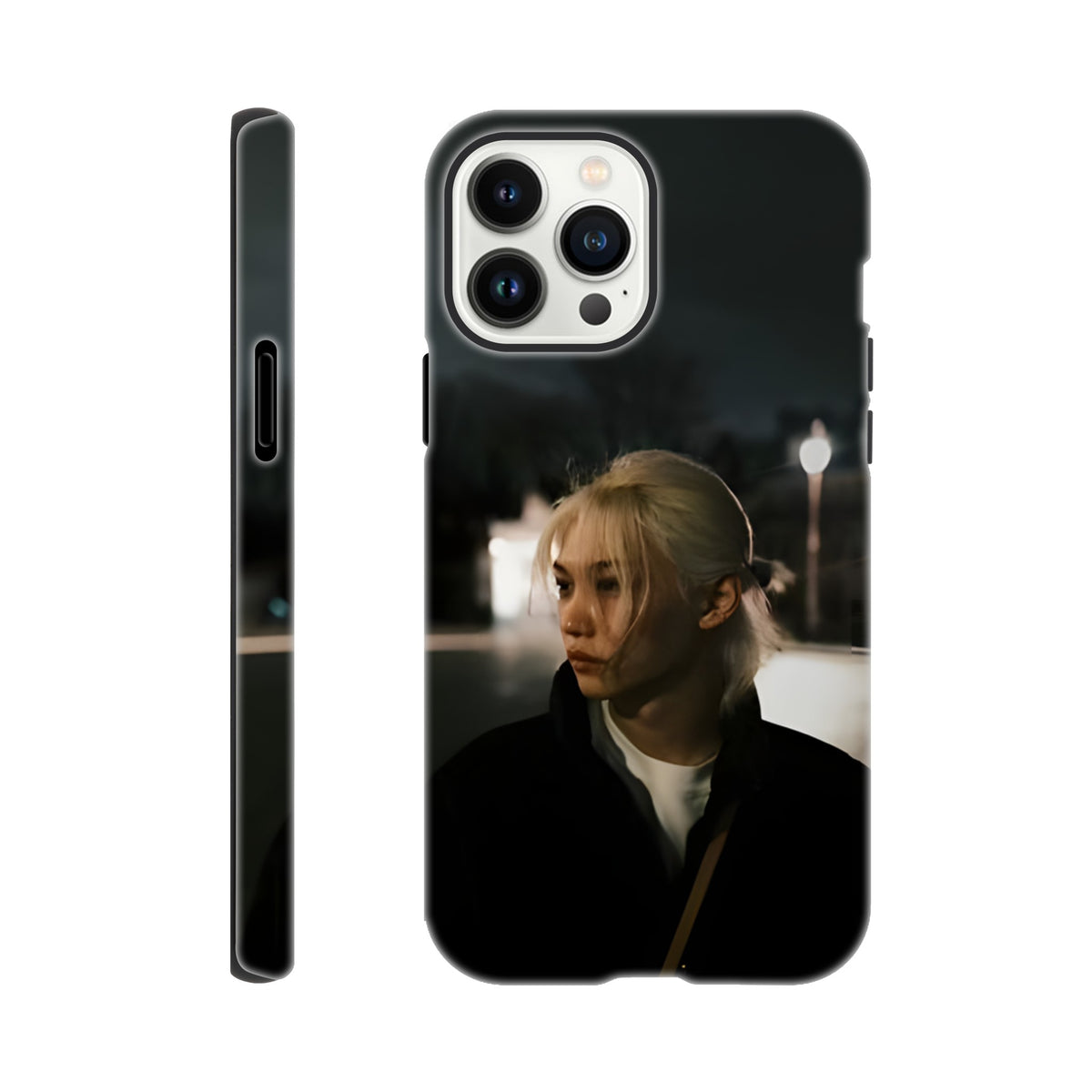 Shock‑absorbing Felix iPhone case for K‑pop fans